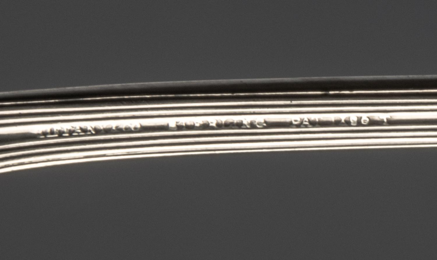 A Set of Twelve American Silver Iced Tea Spoons, Tiffany & Co., New York, NY,