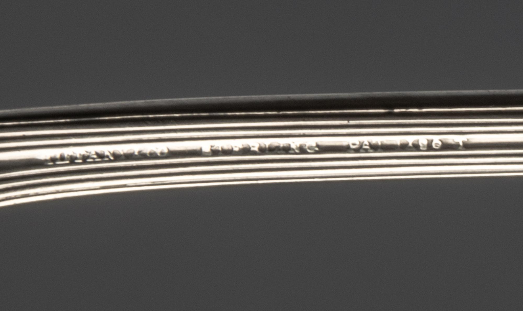 A Set of Twelve American Silver Iced Tea Spoons, Tiffany & Co., New York, NY,