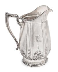 An American Silver Water Pitcher