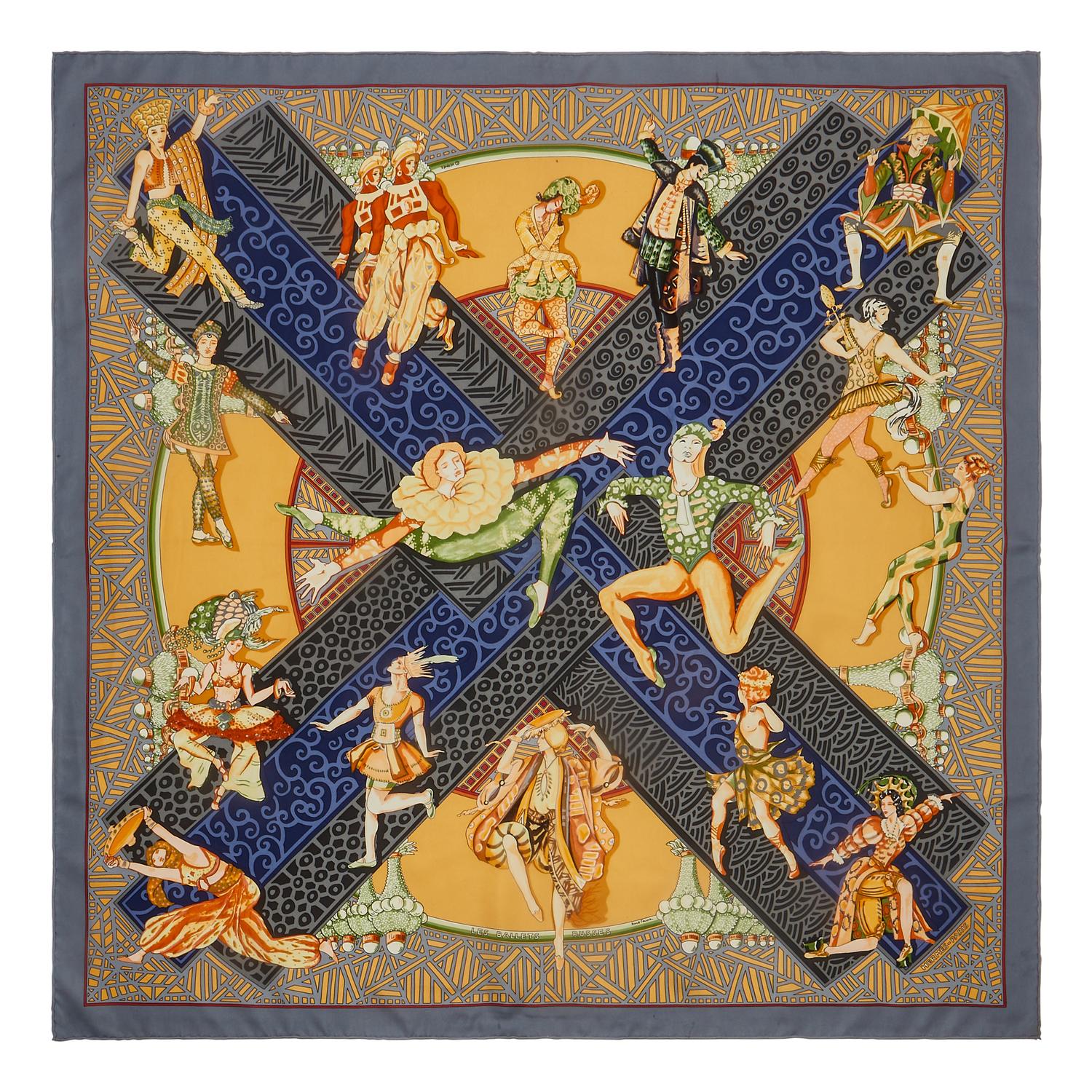 Two Hermès Scarves