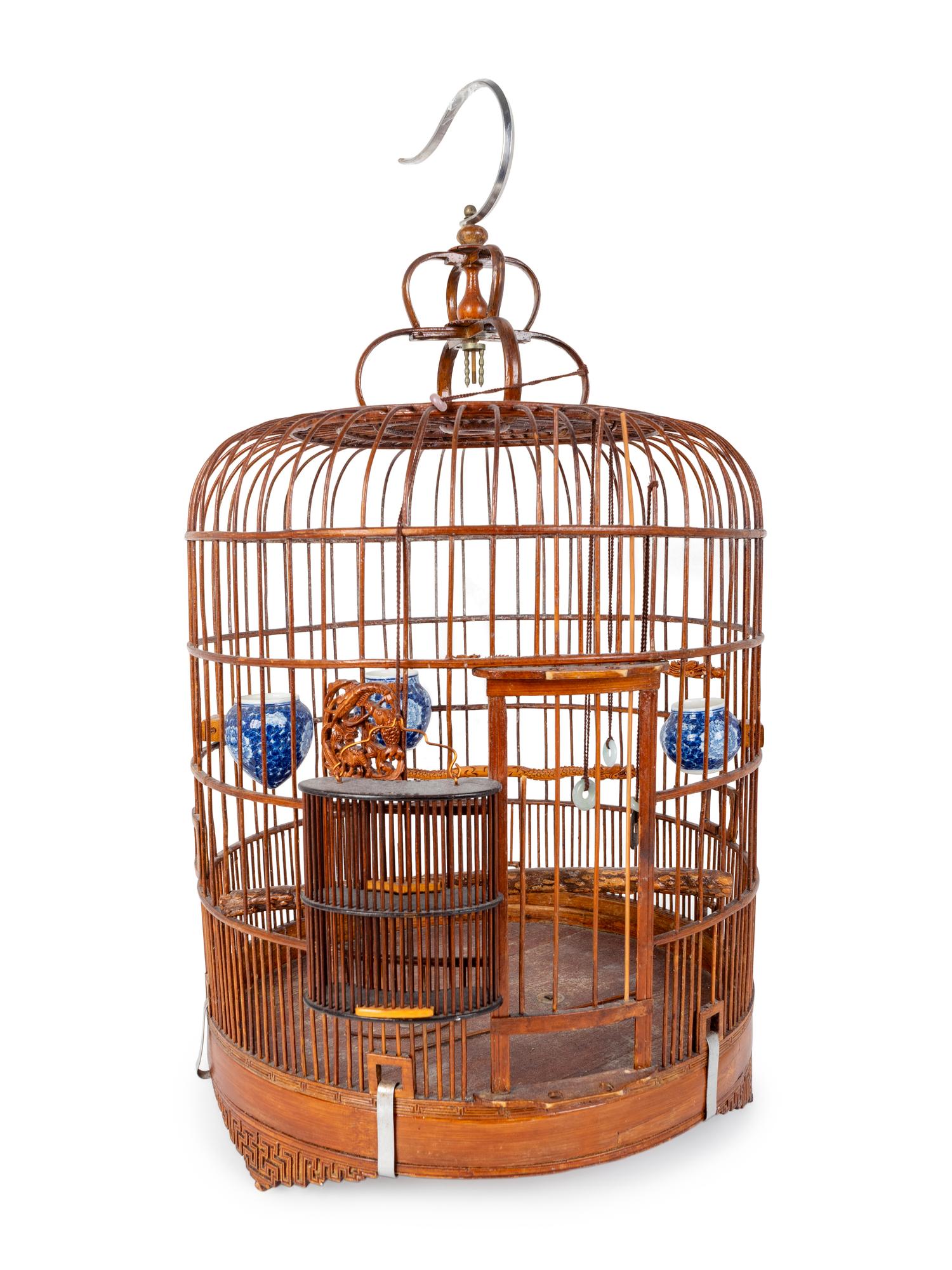A Chinese Style Cylindrical Birdcage