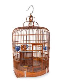 A Chinese Style Cylindrical Birdcage