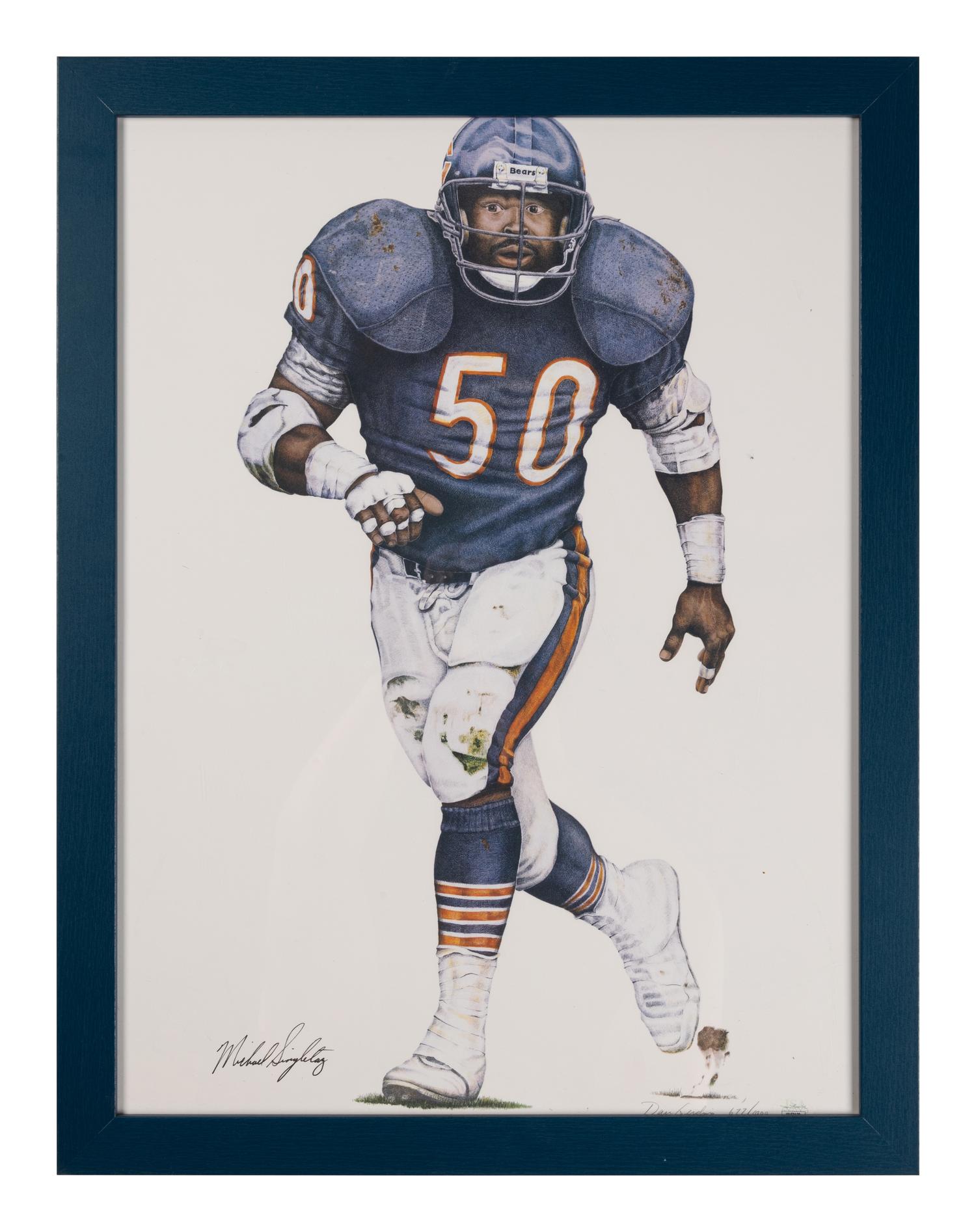 A Large Group of NFL Signed Autograph and Display Items Including Dan Marino