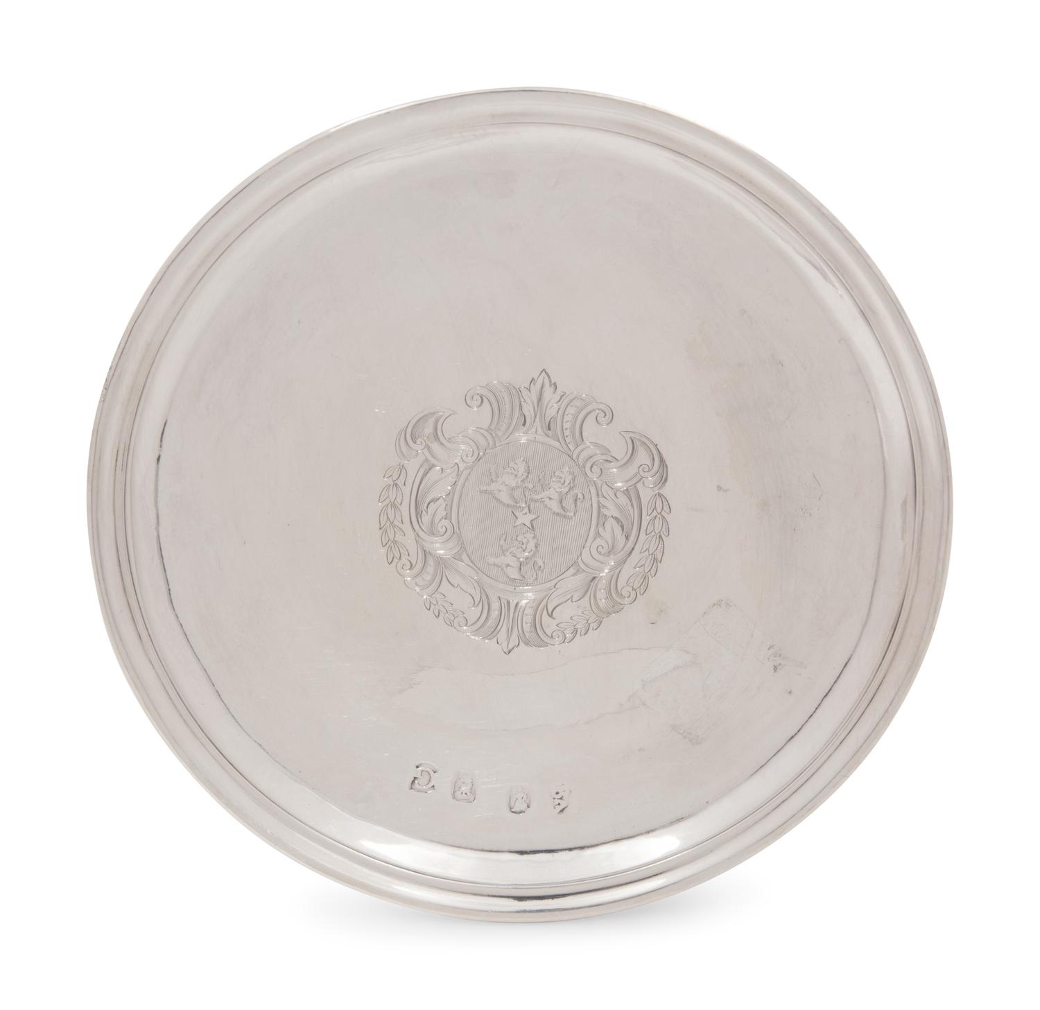 A George I Silver Waiter