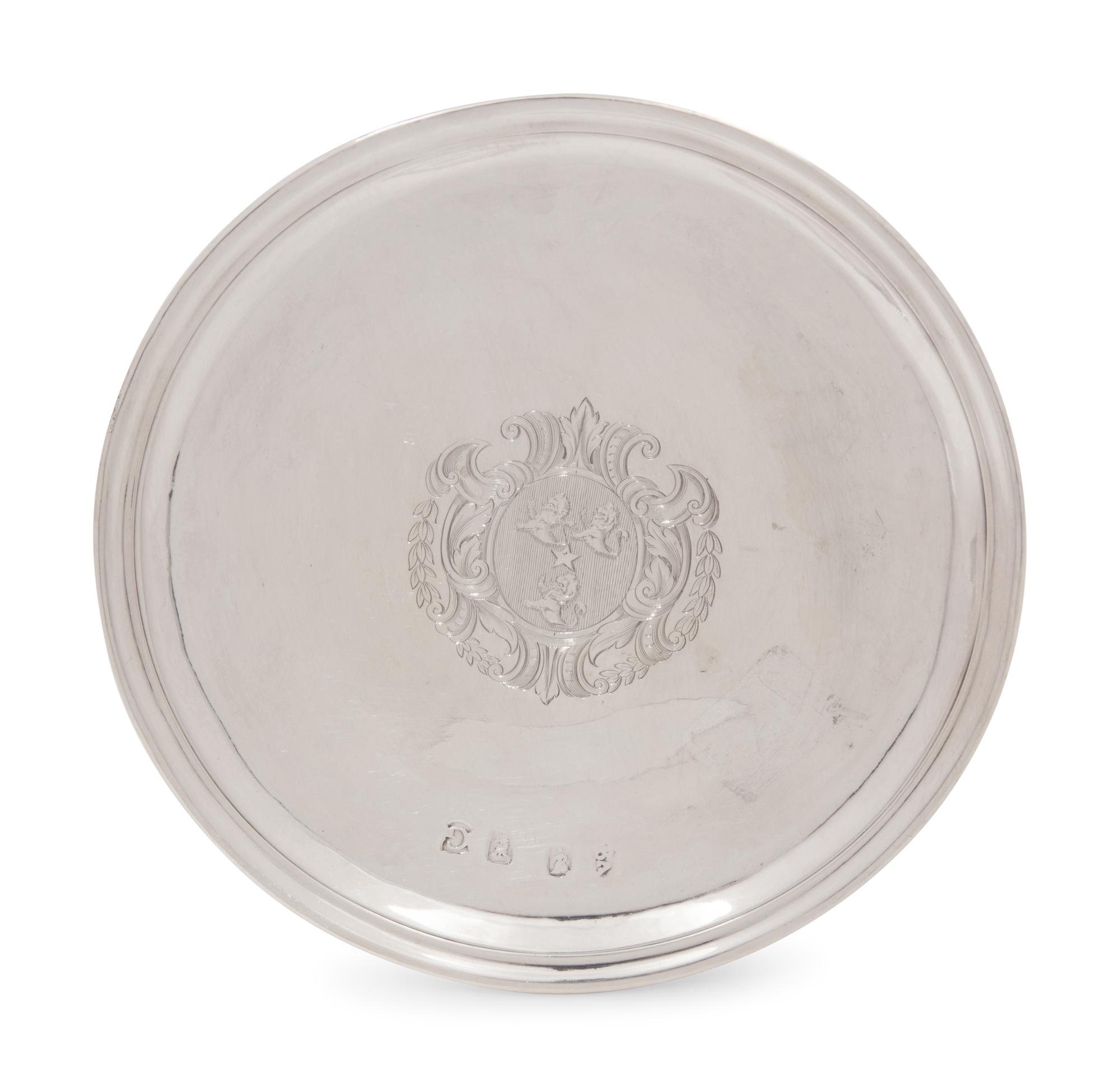 A George I Silver Waiter