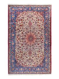 An Isfahan Wool Rug