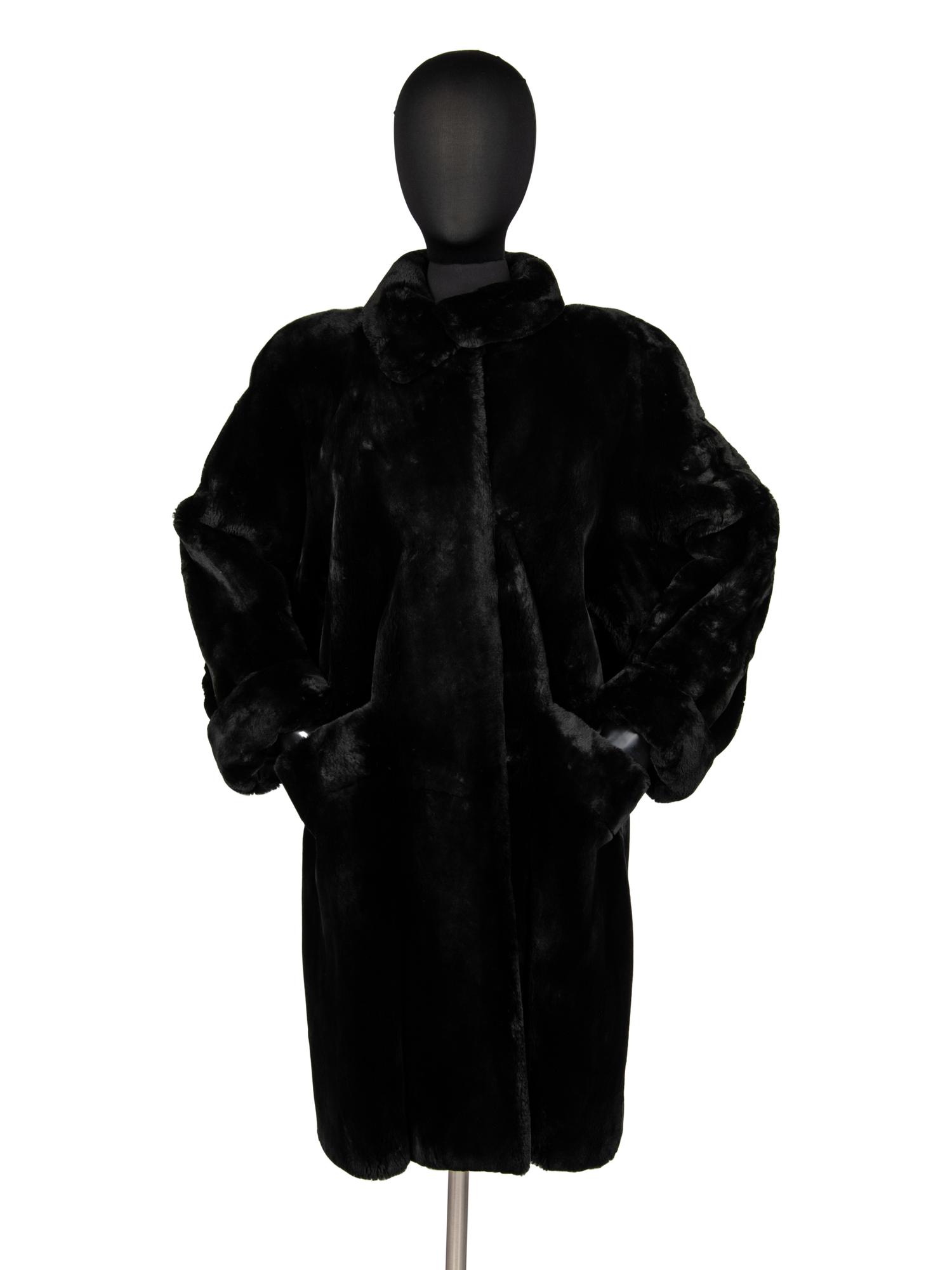 Giuliana Teso Sheared Beaver Coat, 1980s
