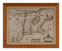 SPEED, John. A Map of New England and New York . London: Basset and Chiswell, ca 1676.