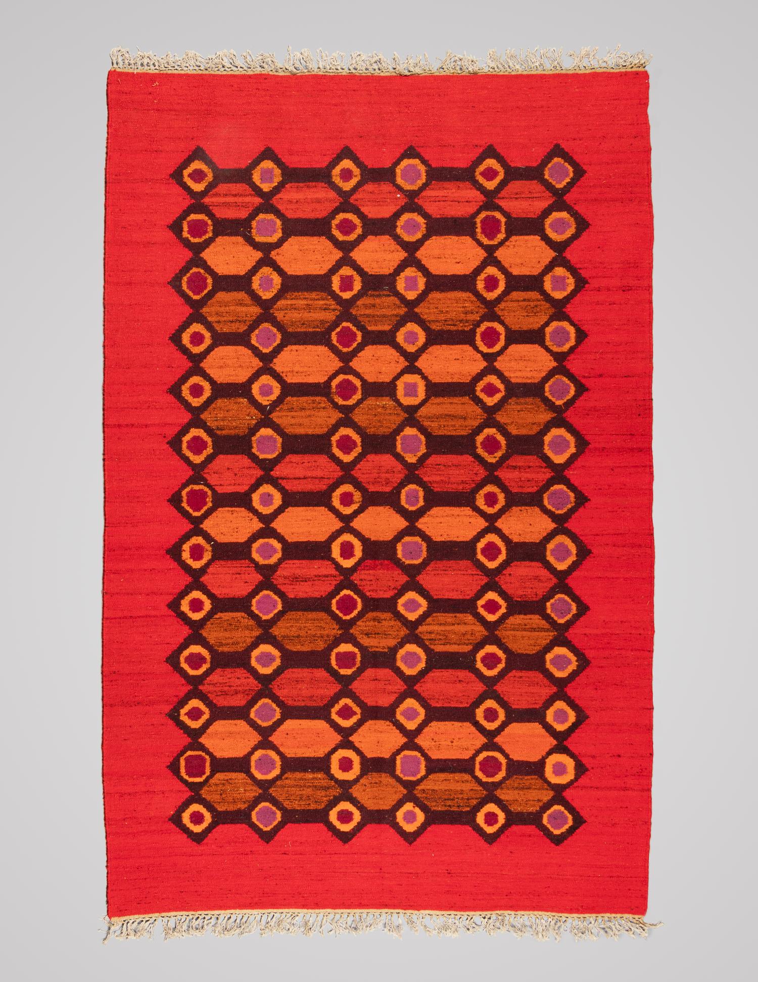 Modernist Flatweave Rug