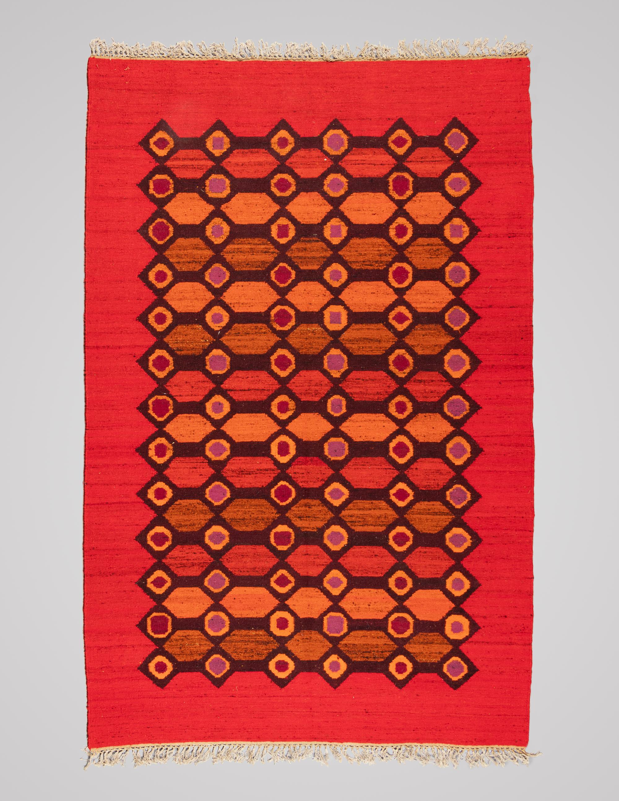 Modernist Flatweave Rug