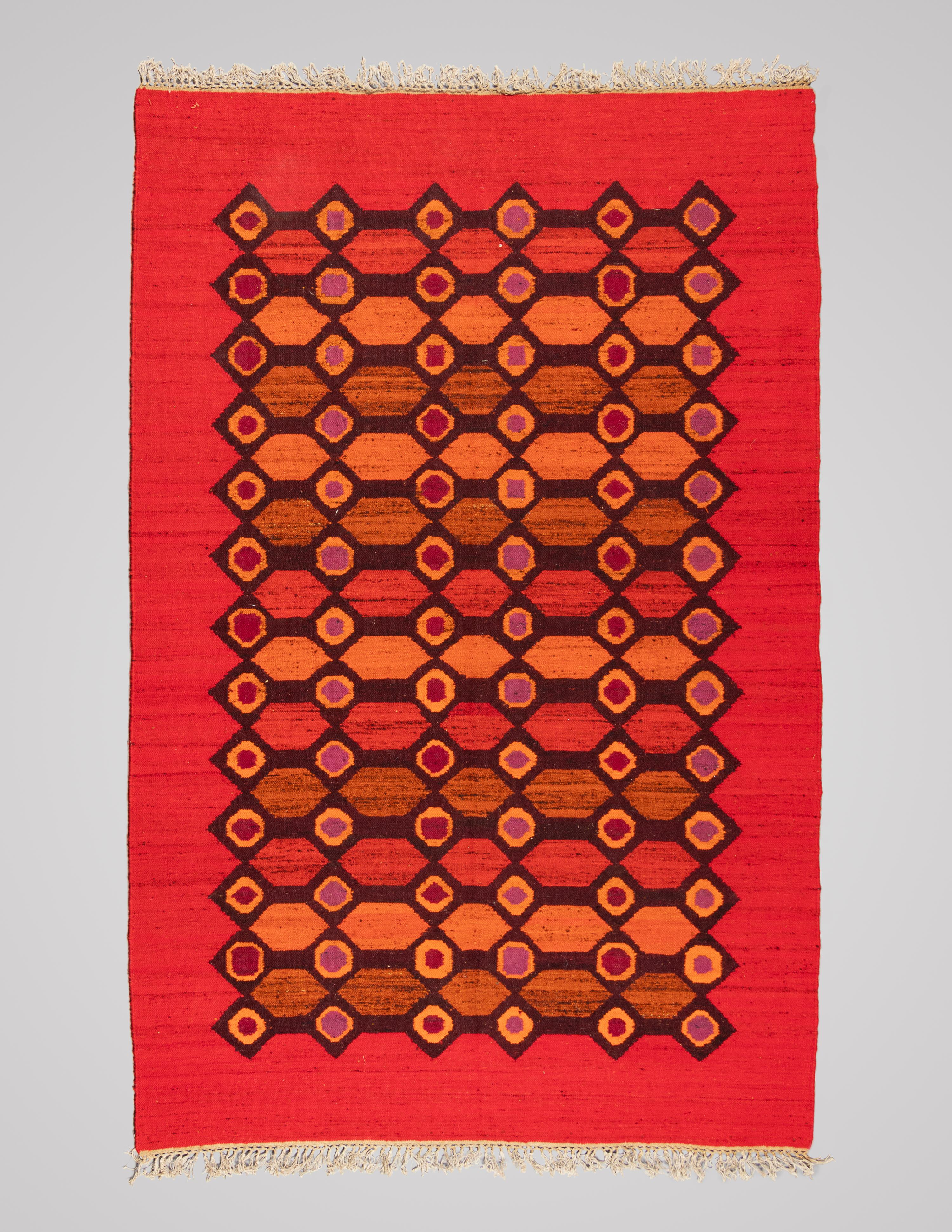 Modernist Flatweave Rug