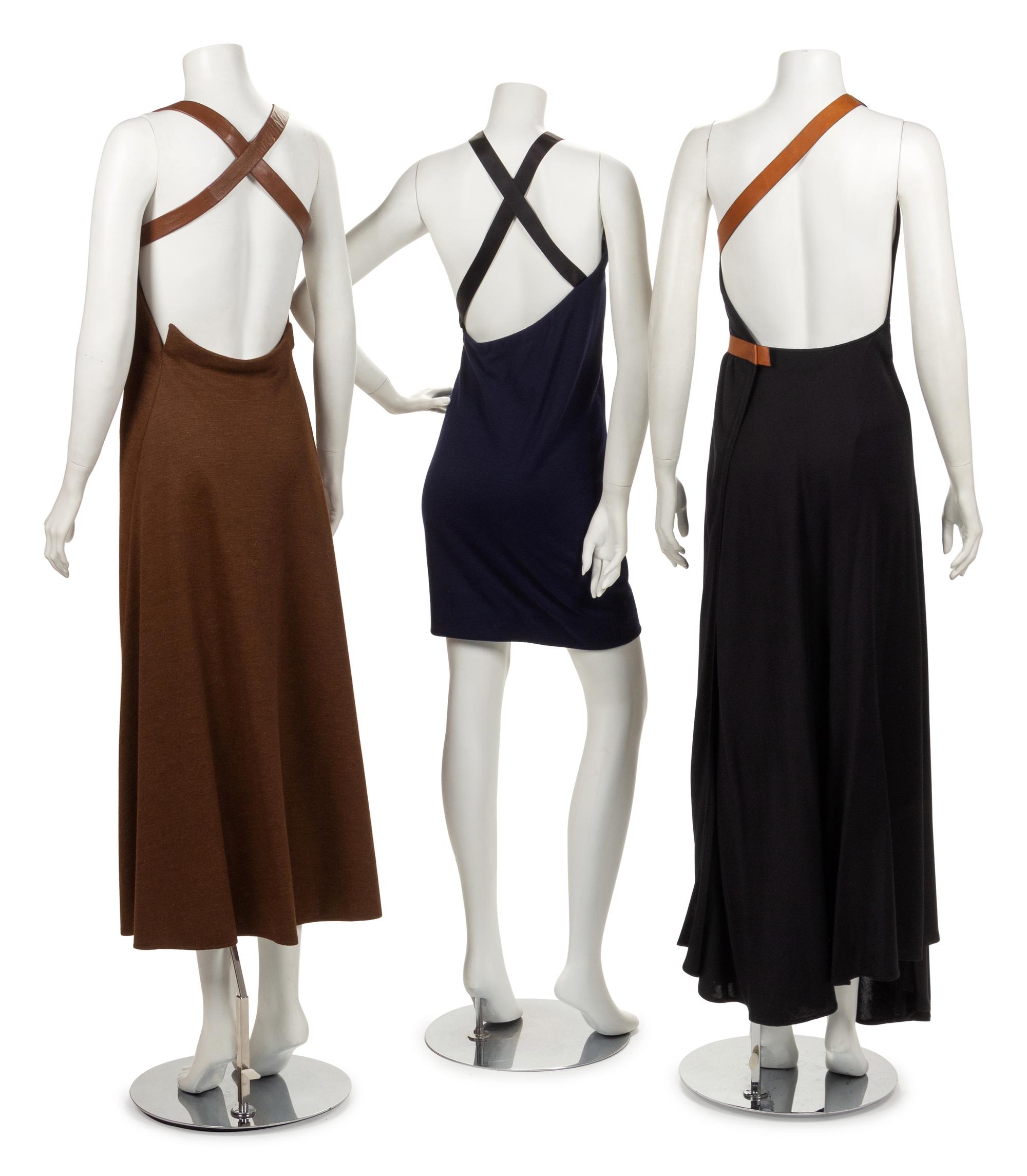 Three Geoffrey Beene Dresses, Spring 1996