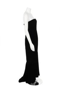 Christian Dior Haute Couture Velvet Strapless Evening Dress, Fall/Winter 1987/88
