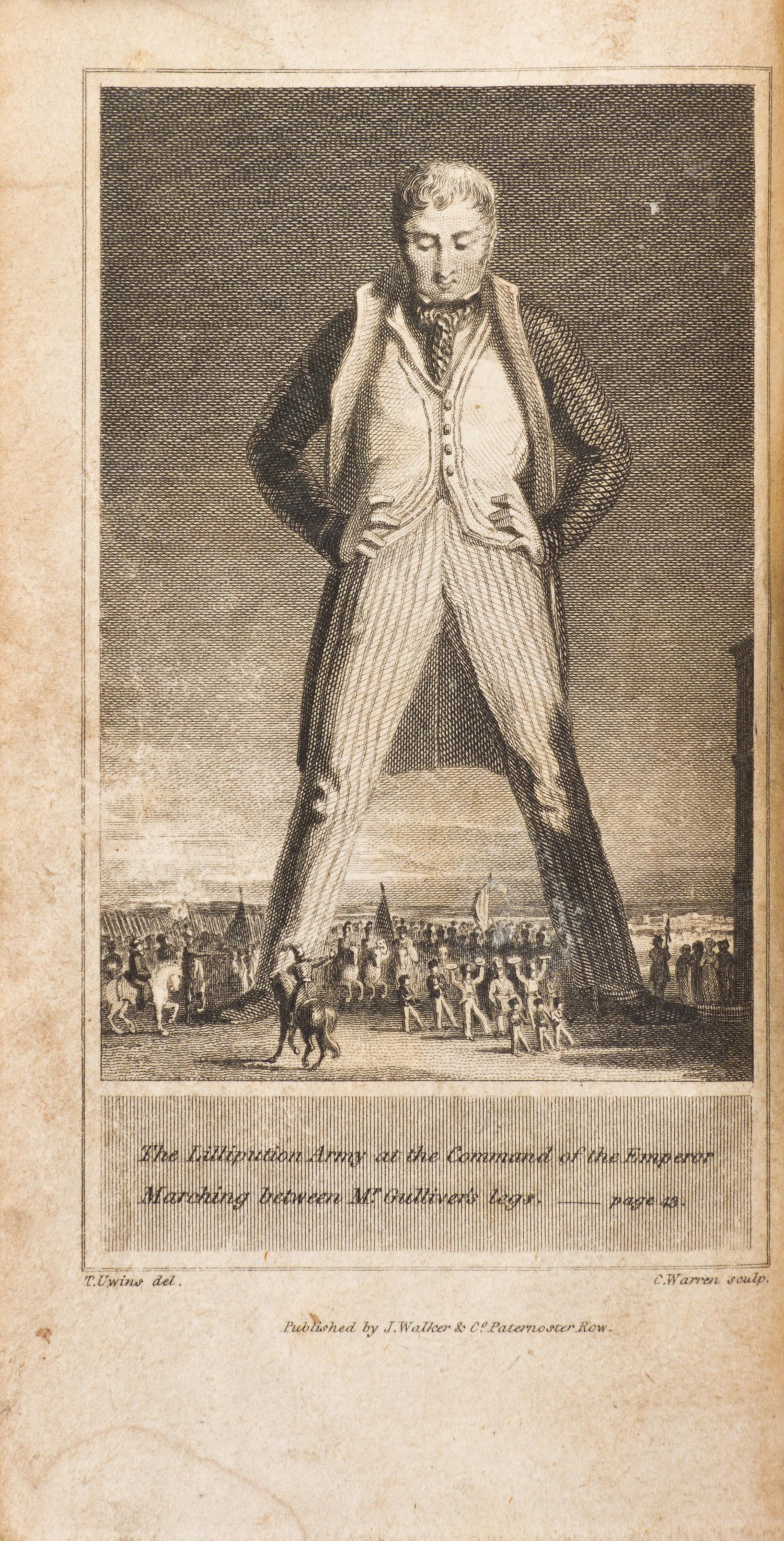 SWIFT, JONATHAN. Gulliver's Travels. London, 1815. Later edition.