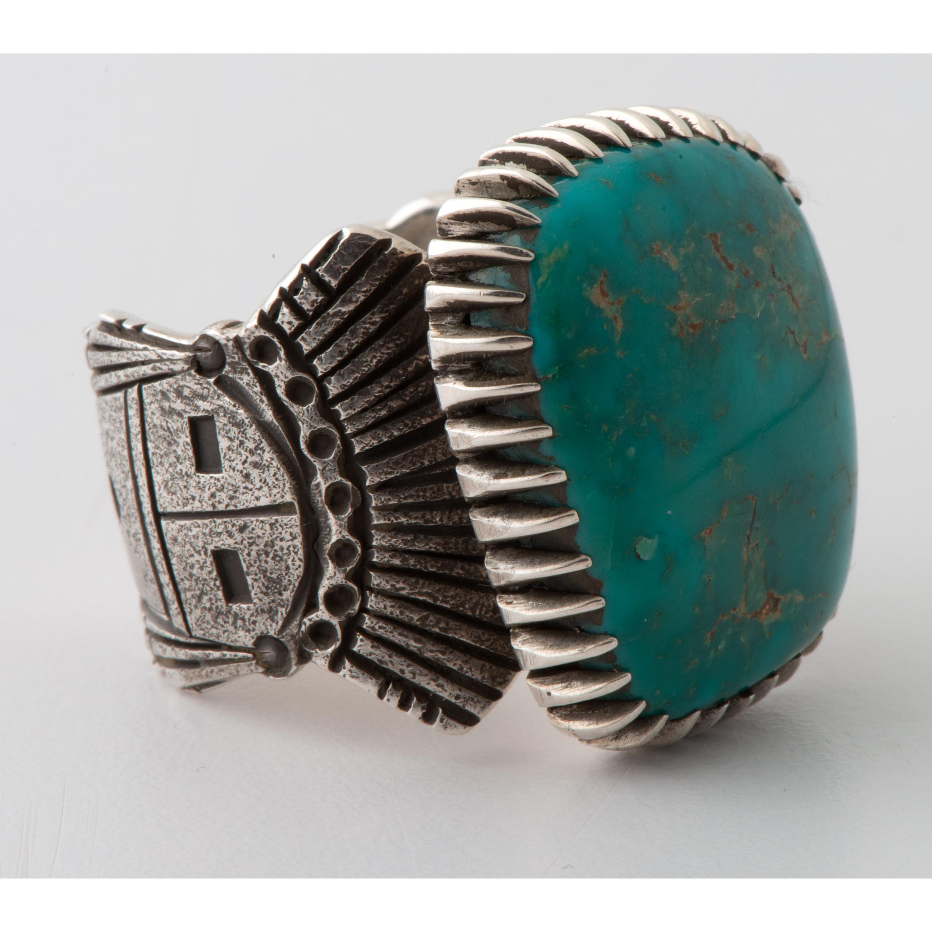 Silver and Turquoise Ring