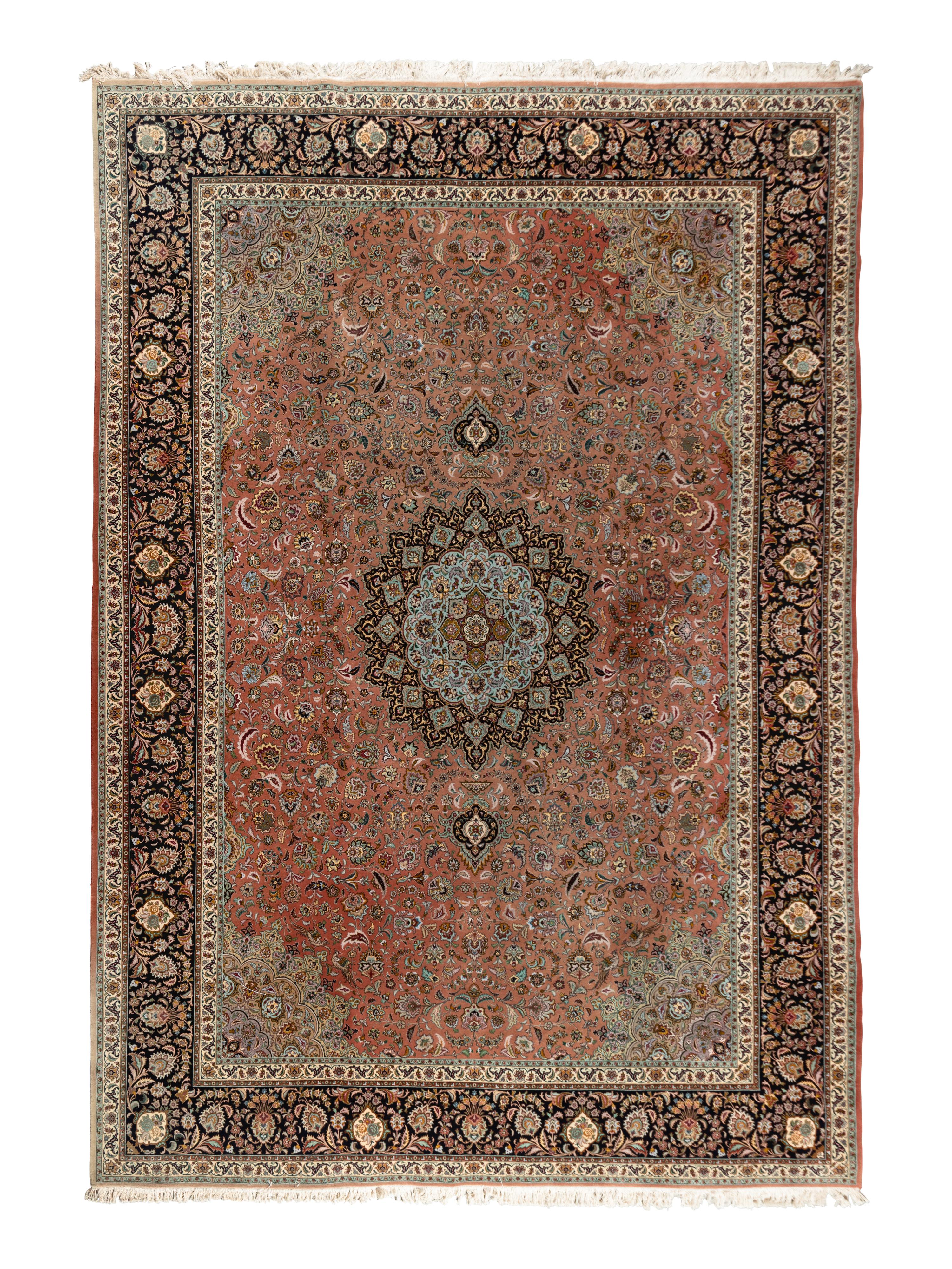 A Tabriz Rug