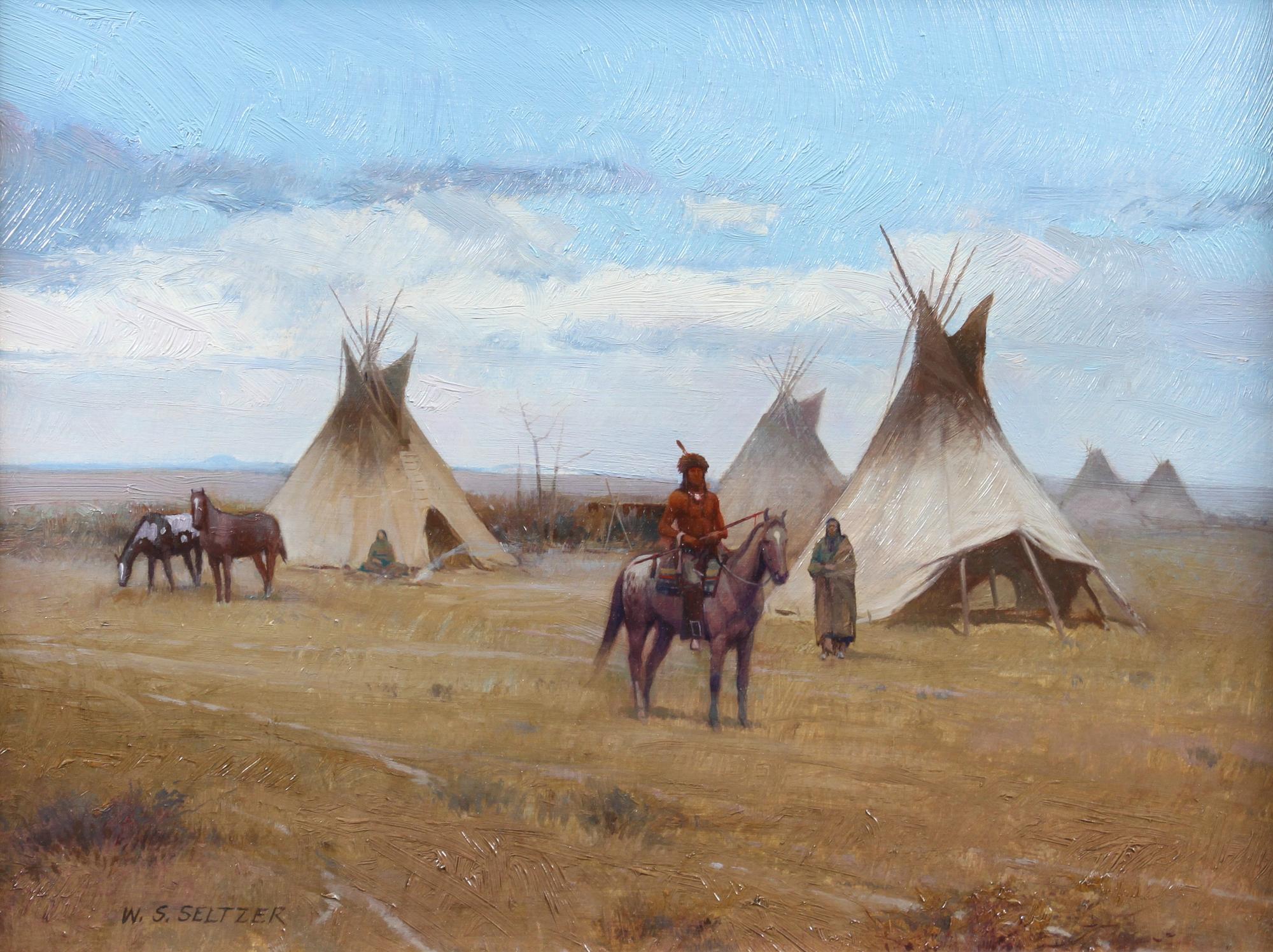 W. Steve Seltzer 9 x 12 inches — (American, b. 1955)