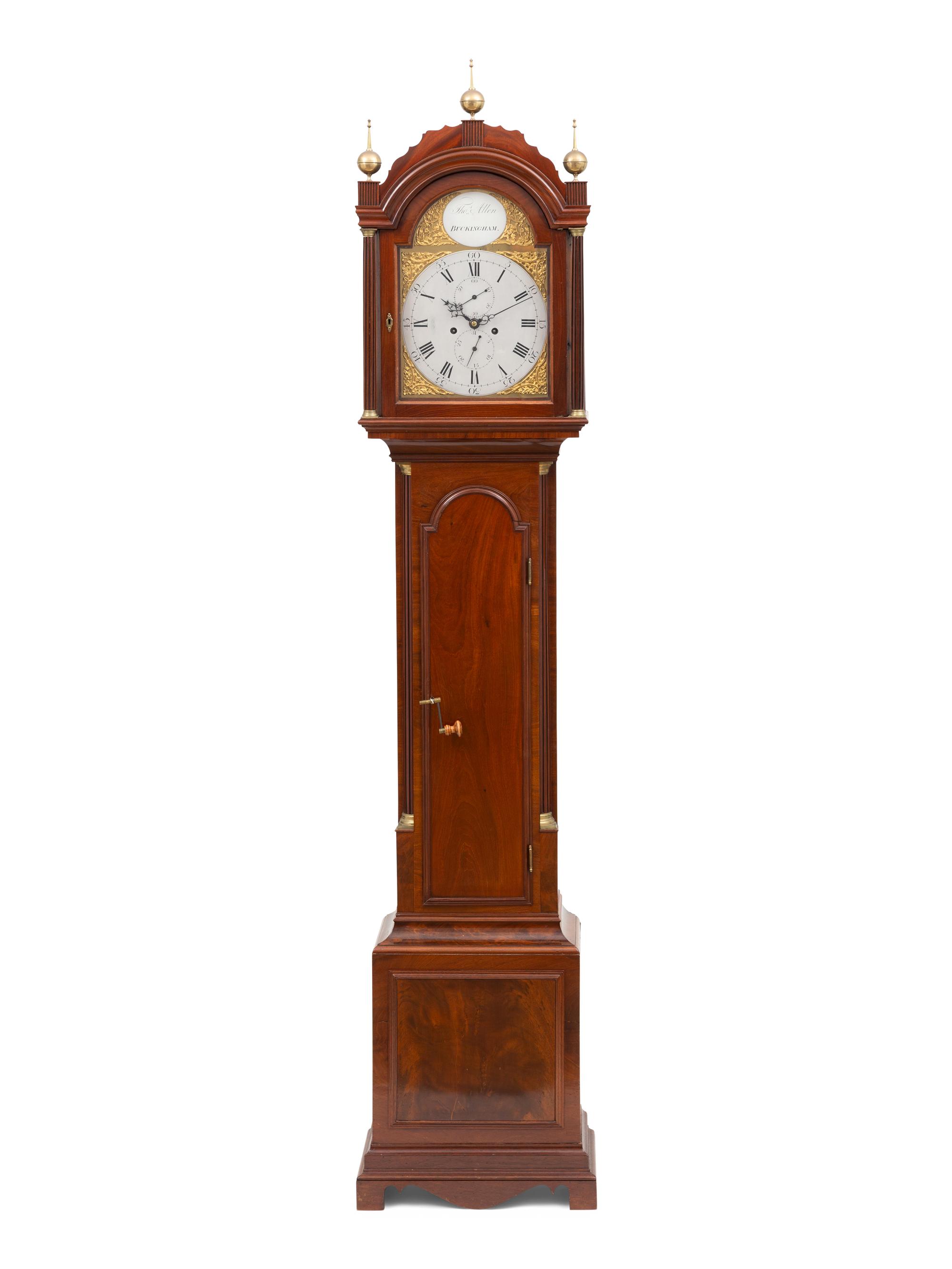 A George IV Mahogany Tall Case Clock
