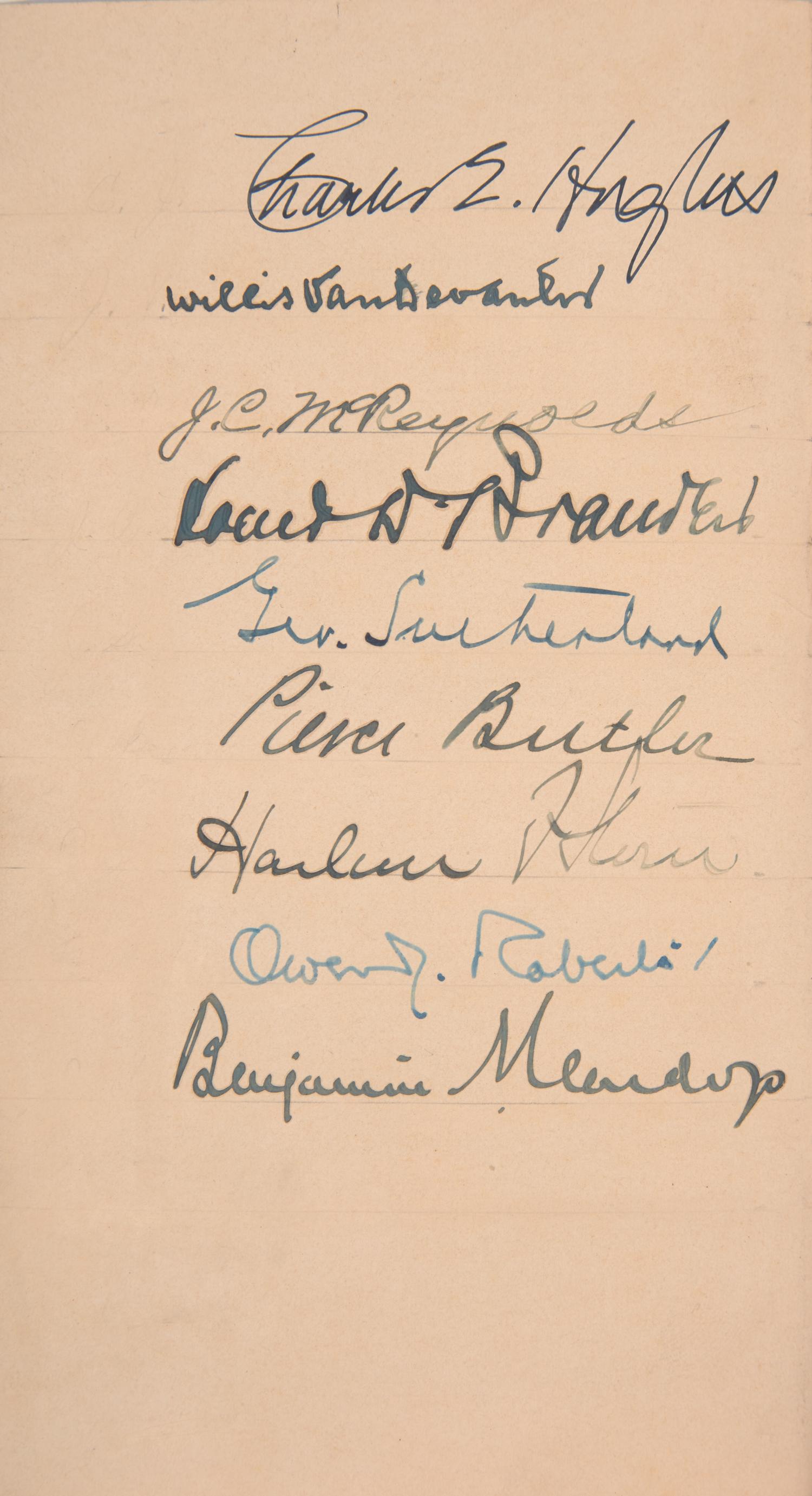 [Americana] [Supreme Court] Bright, Clarence E. Personal Archive of Letters and Ephemera