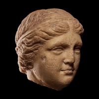 A Roman Marble Portrait Head of a Woman