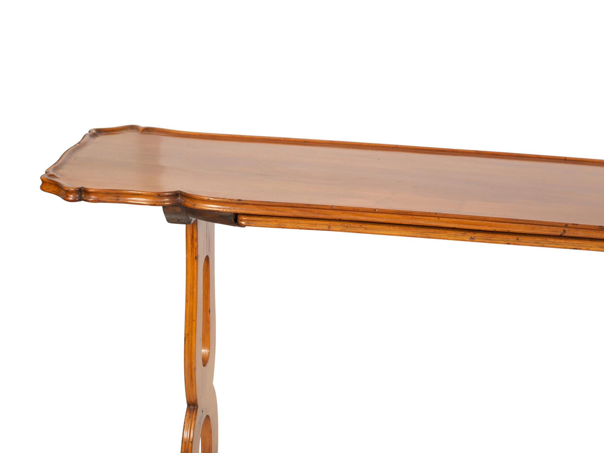 A Pair of French Fruitwood Side Tables