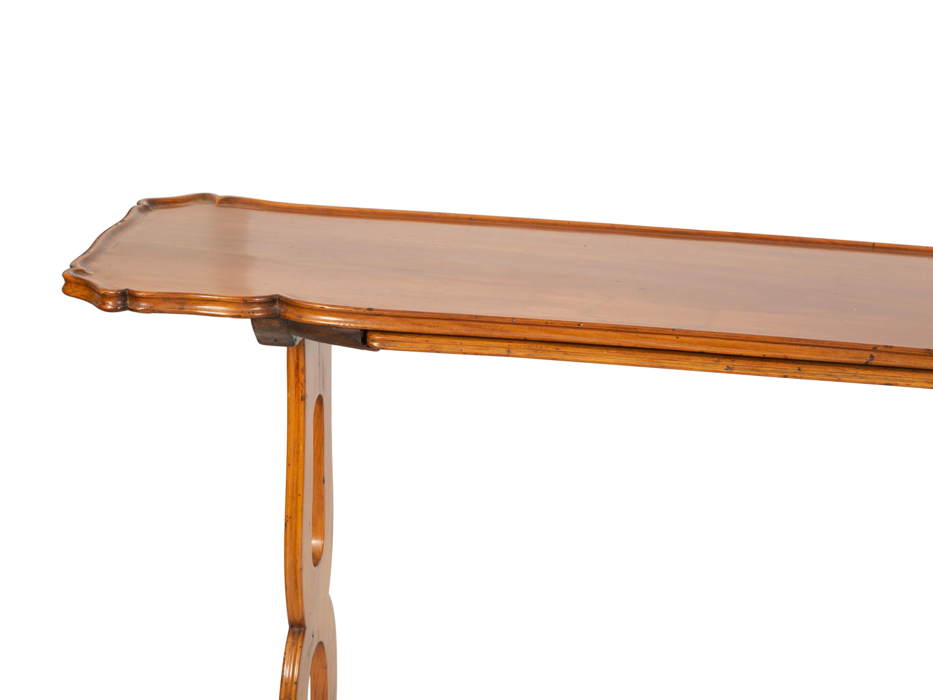 A Pair of French Fruitwood Side Tables