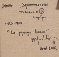 Les Paysages-Humains (Triptych), 2002