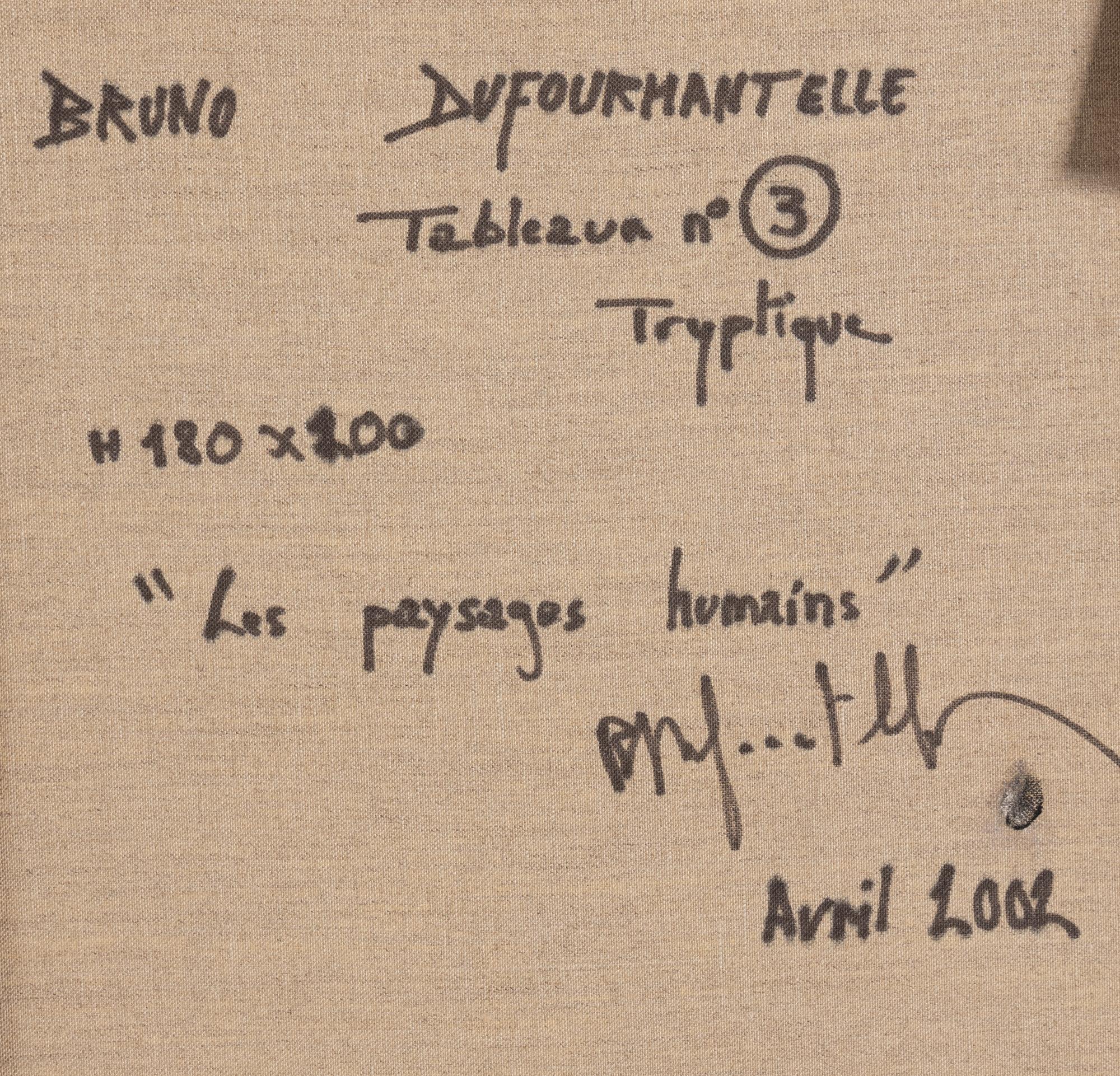 Les Paysages-Humains (Triptych), 2002