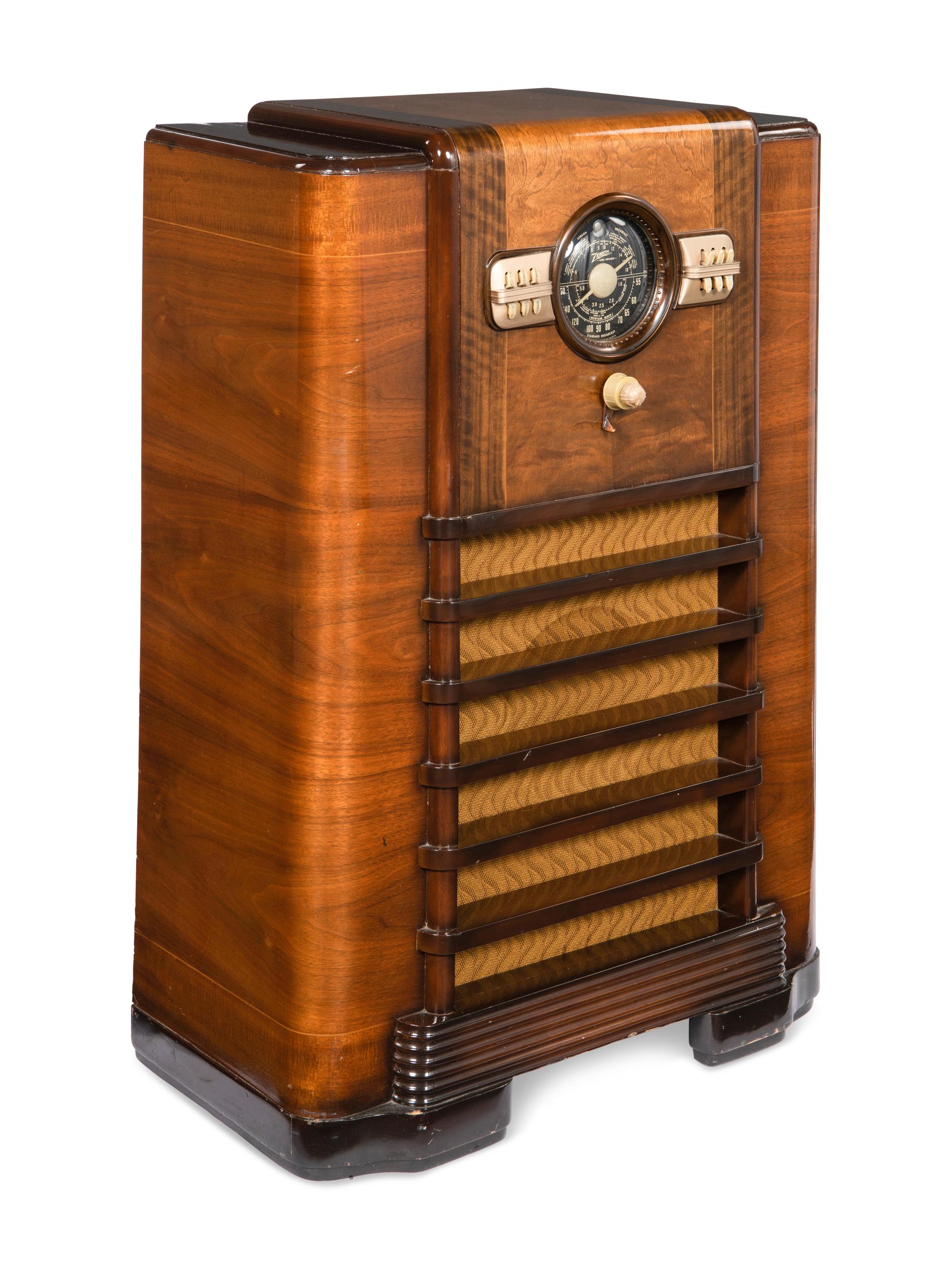 An Art Deco 'Zenith' Radio