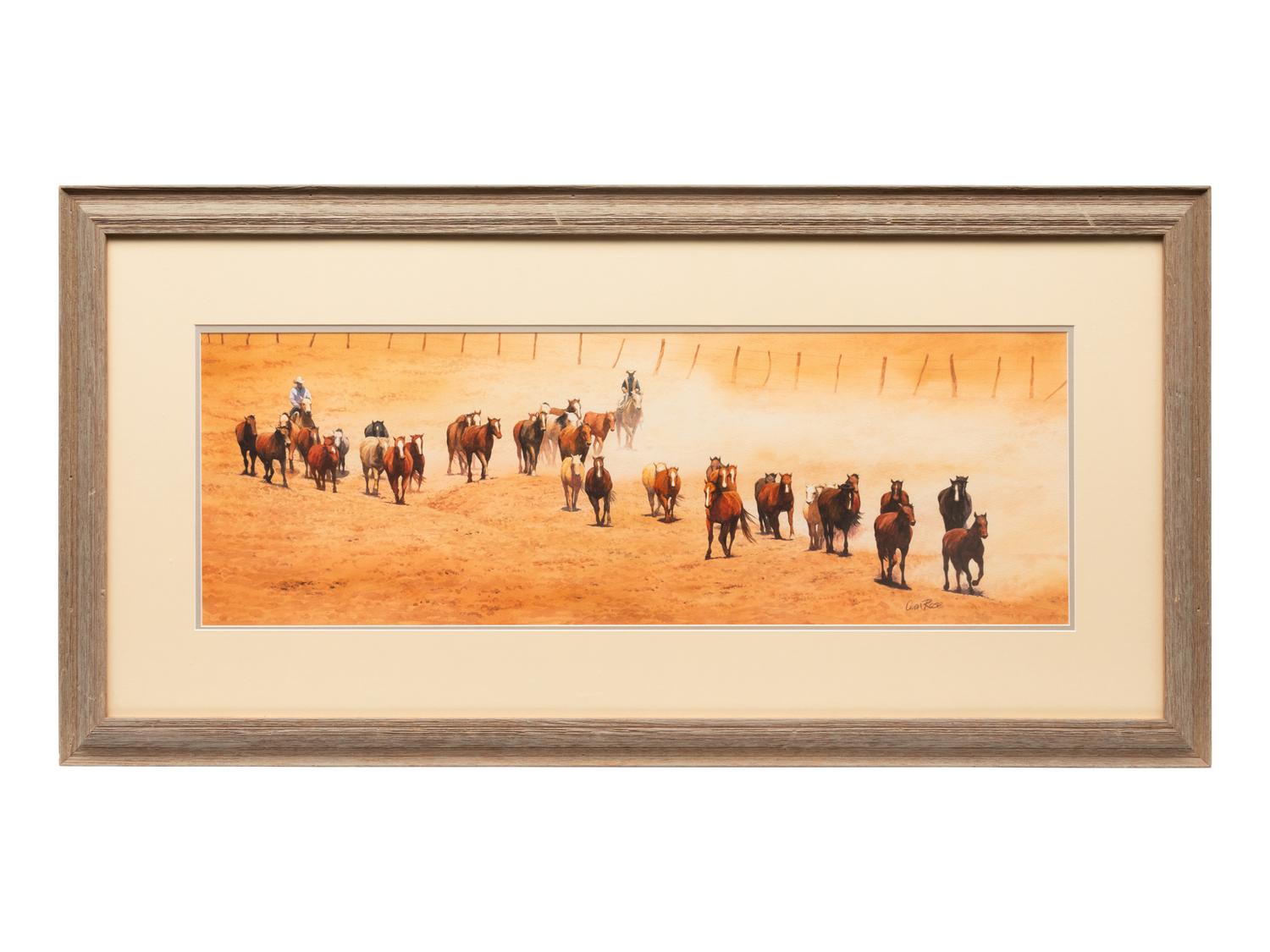 Horses in the Dust