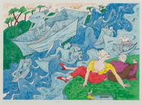 Gladys Nilsson, (American, b. 1940), Regatta, 2010