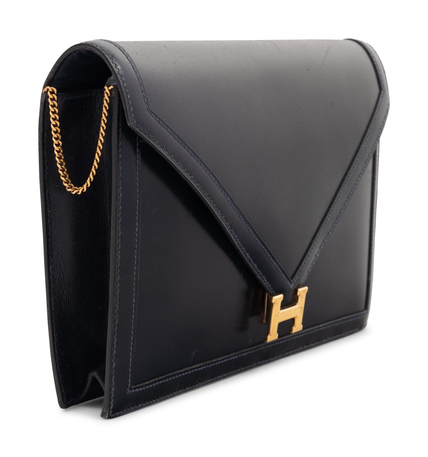 Hermès Leather Lydie Bag, 1987