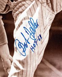 A Group of Four Baseball Hall of Fame Signed Autograph Items (BAS Beckett Authentication Services Certified),
