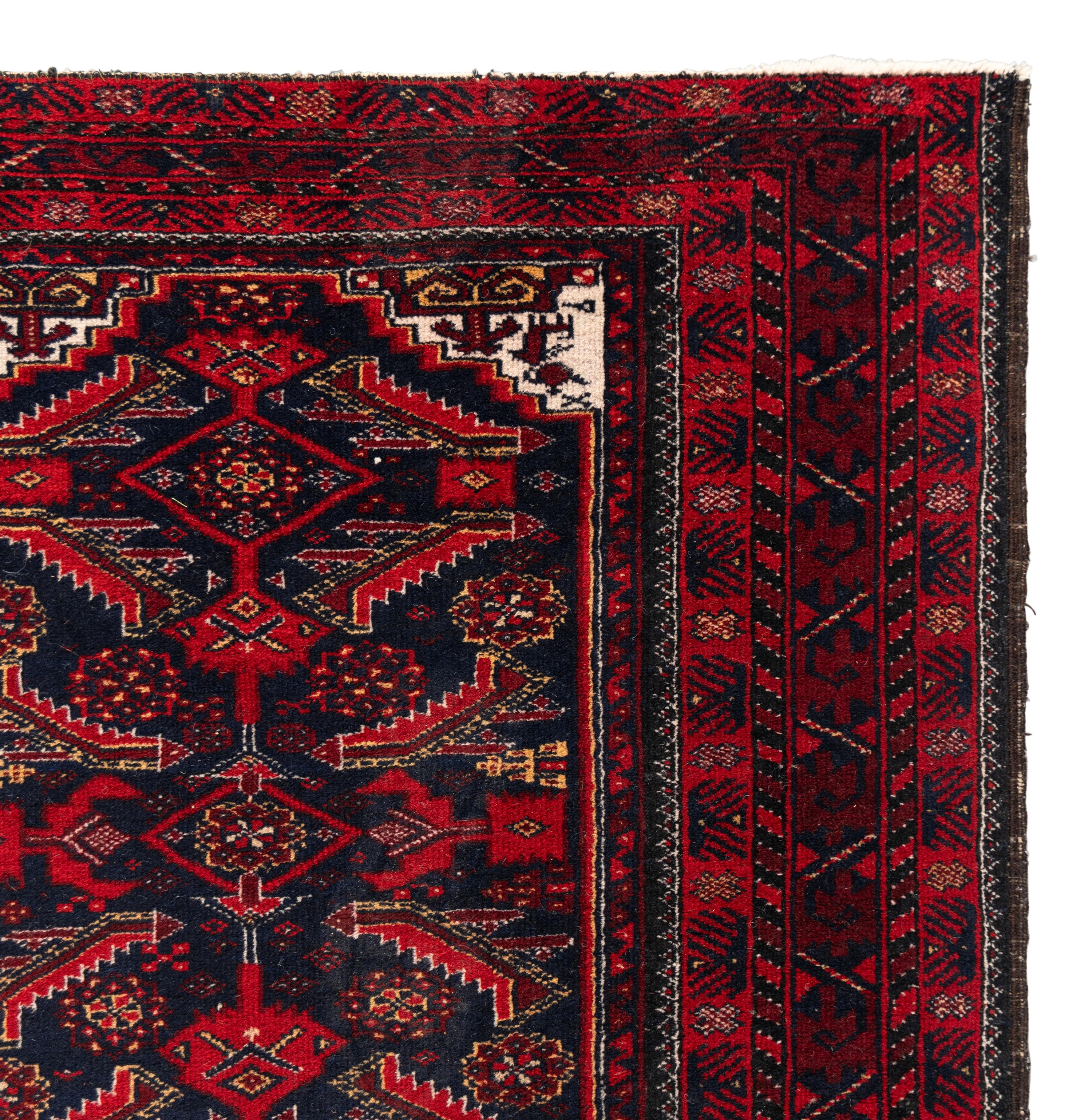 An Afghan Wool Rug