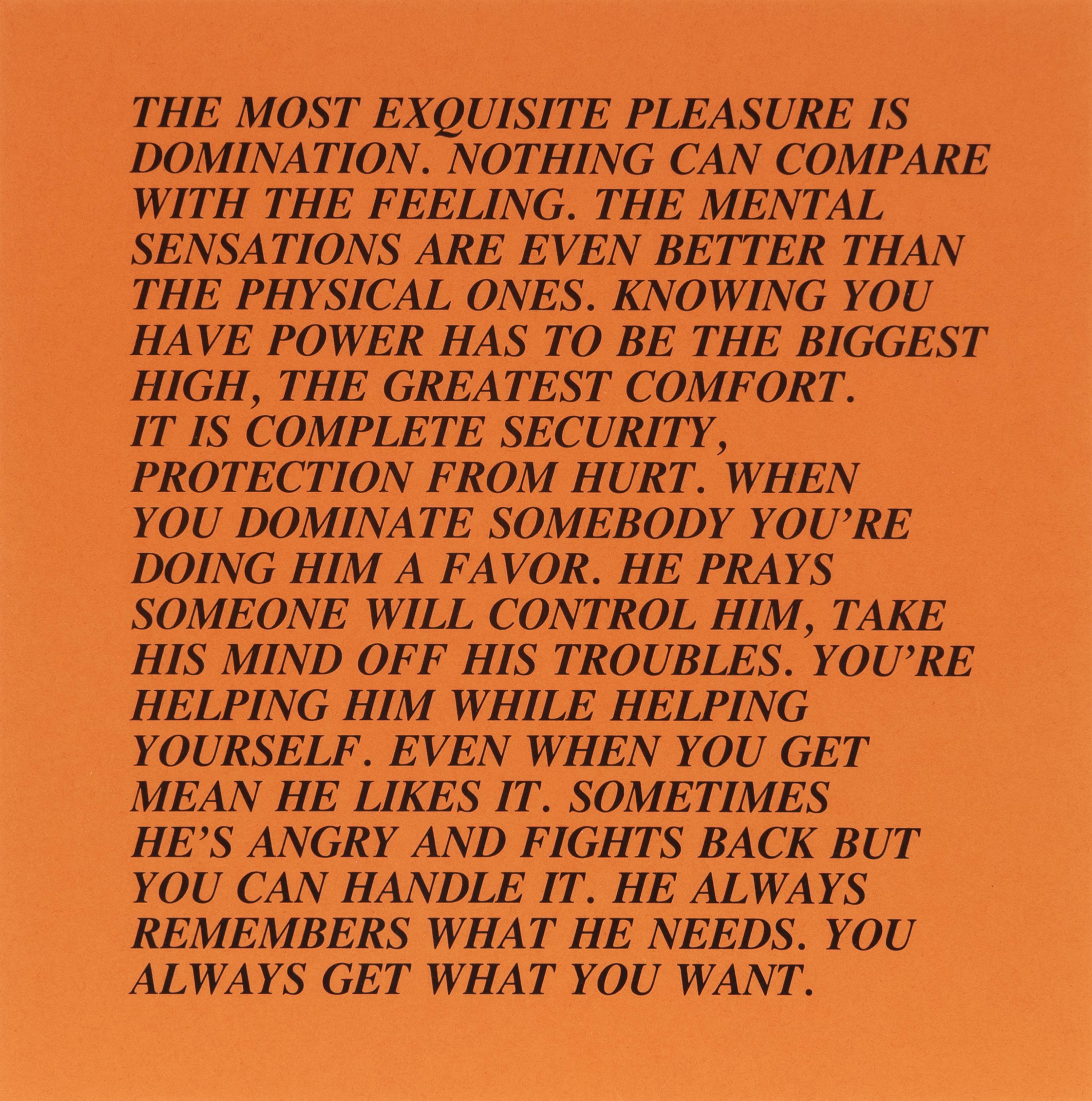 Jenny Holzer (American, b. 1950) — Inflammatory Essays (set of twelve), 1979-82