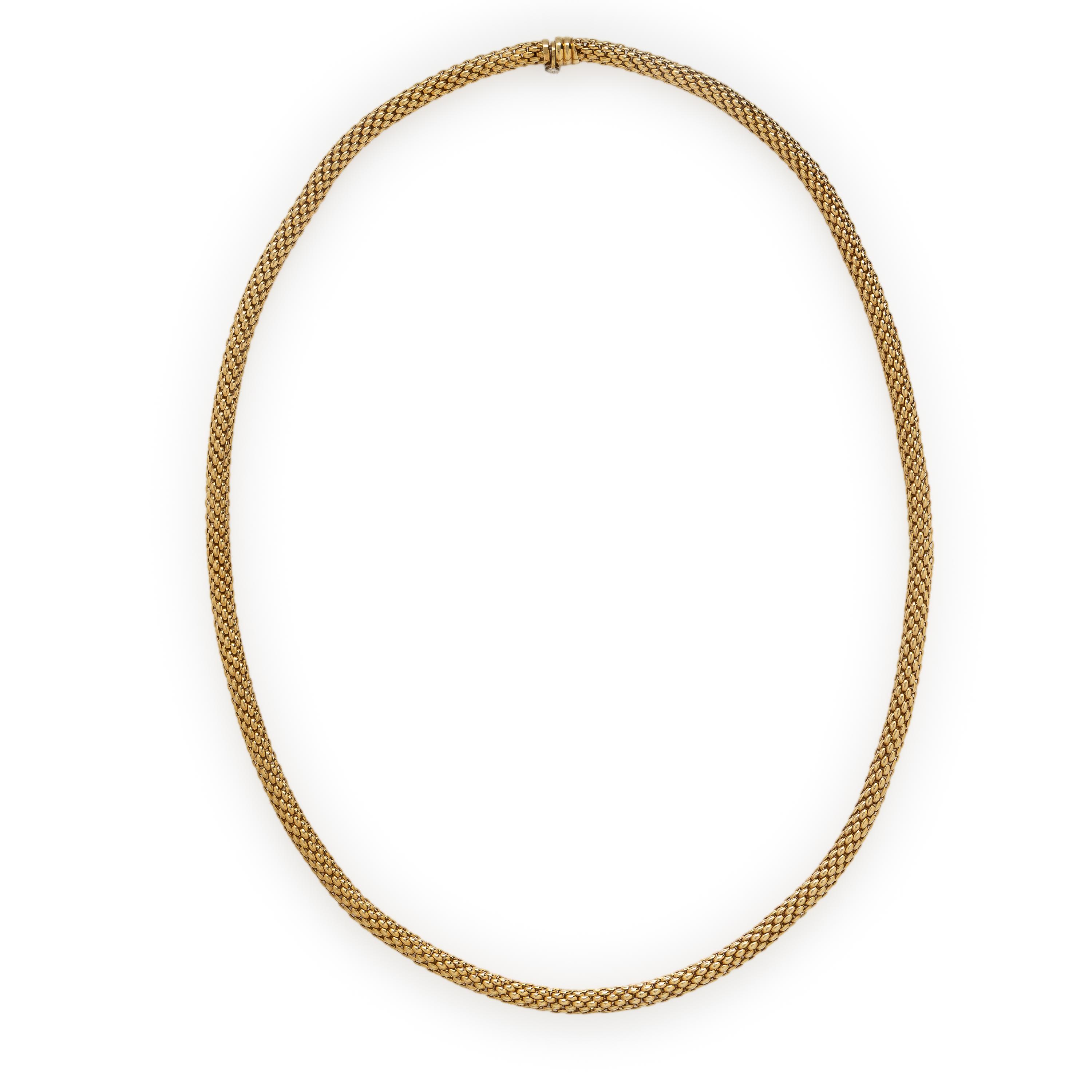 Fope, Collection of Yellow Gold Convertible Necklaces and Bracelet