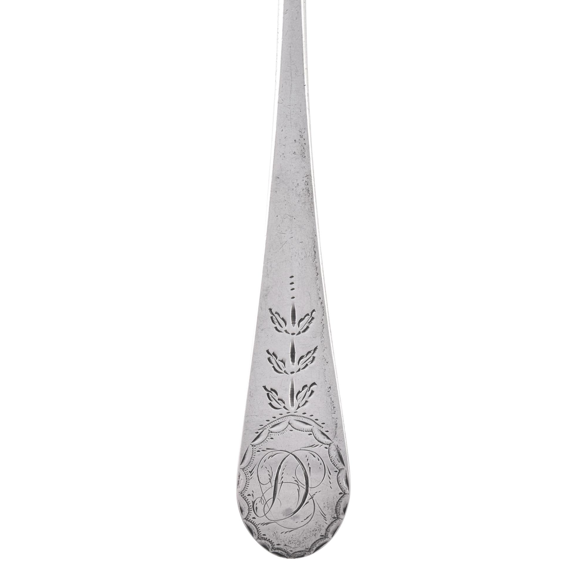 A Group of Six Silver Spoons