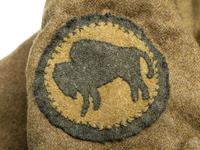 [WORLD WAR I]. Soldier's tunic issued to a member of the 92nd US Infantry, "Buffalo Soldiers."