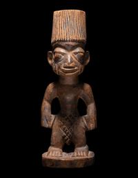 Three Yoruba Wood Figures