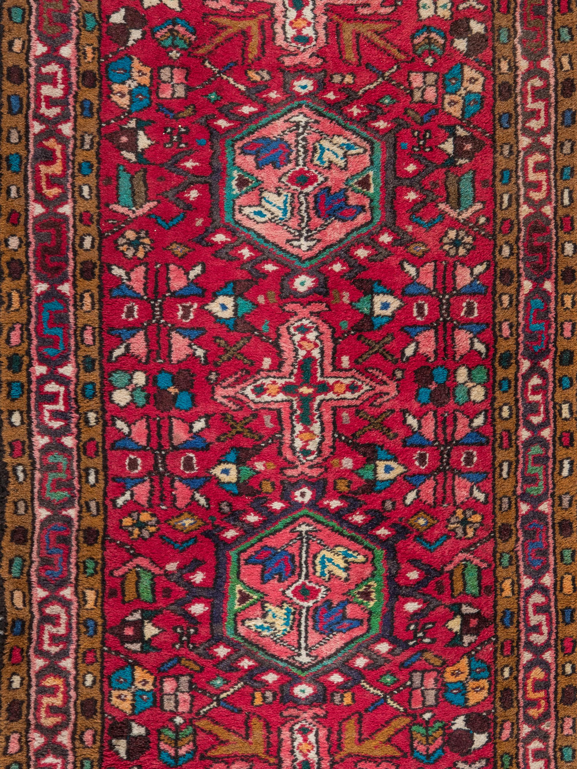 A Pair of Hamadan Wool Runners