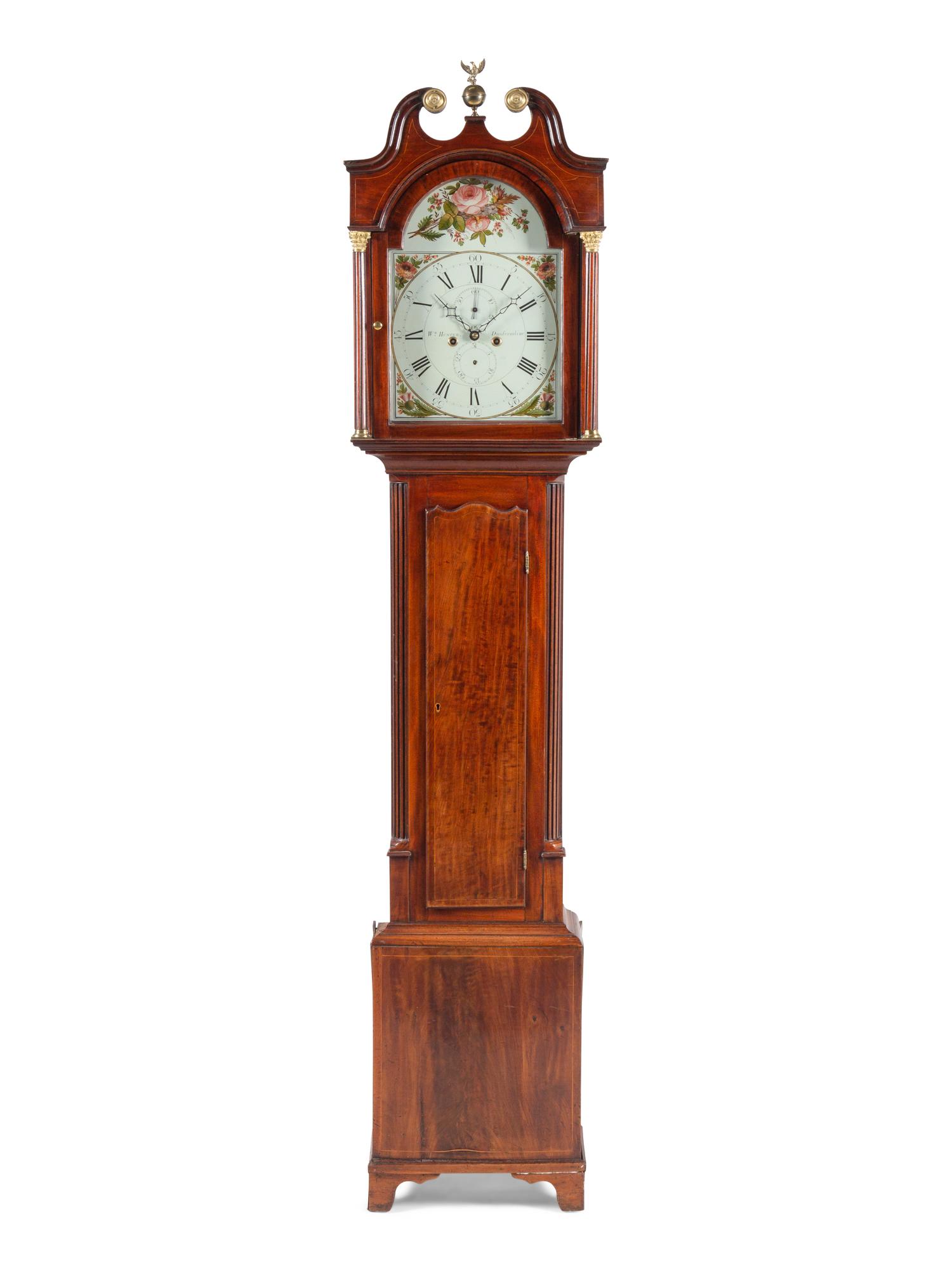 A Scottish George III Mahogany Tall Case Clock