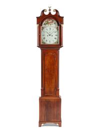 A Scottish George III Mahogany Tall Case Clock
