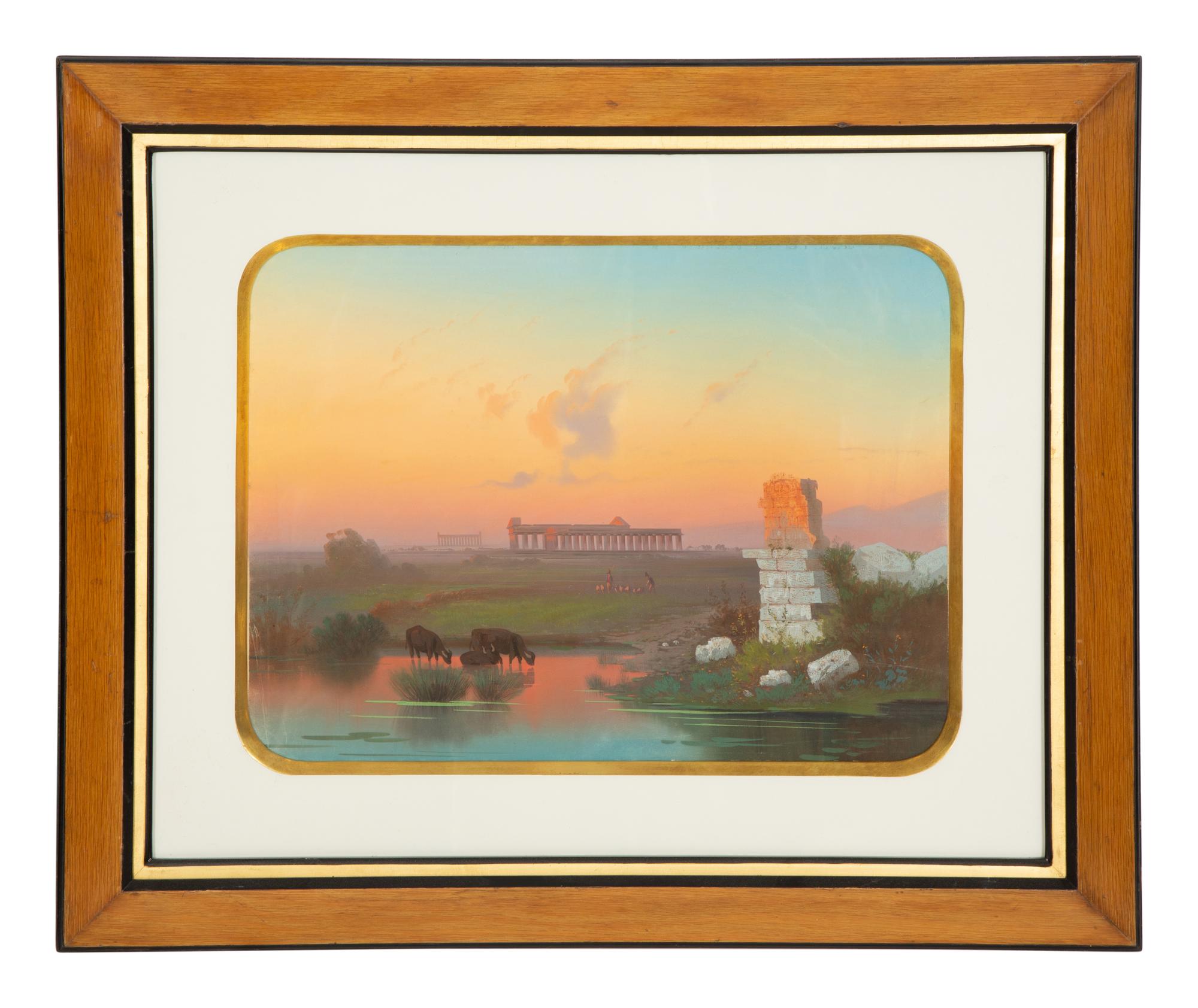 Four Views of Naples and the Roman Campagna