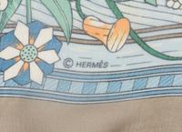Three Hermès 90cm Silk Chiffon Scarves