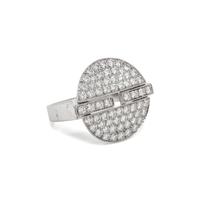 CARTIER, DIAMOND AND WHITE GOLD 'HIMALIA' RING