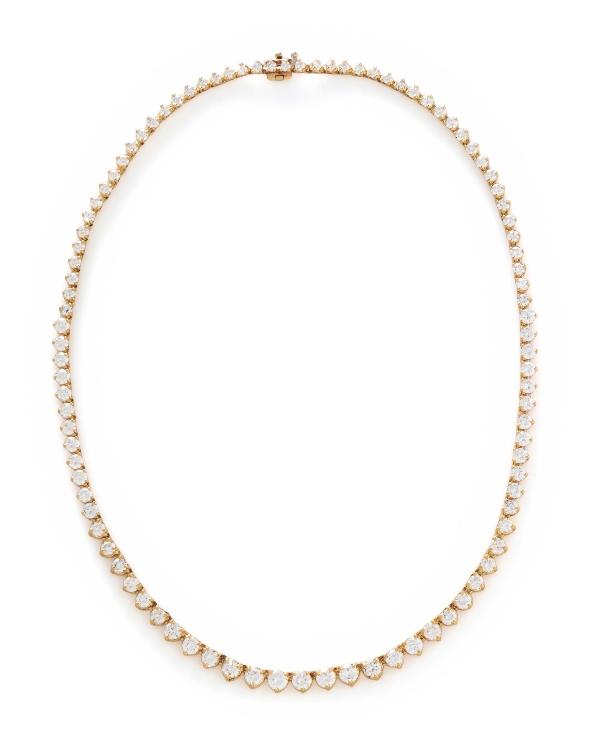 DIAMOND RIVIÈRE NECKLACE