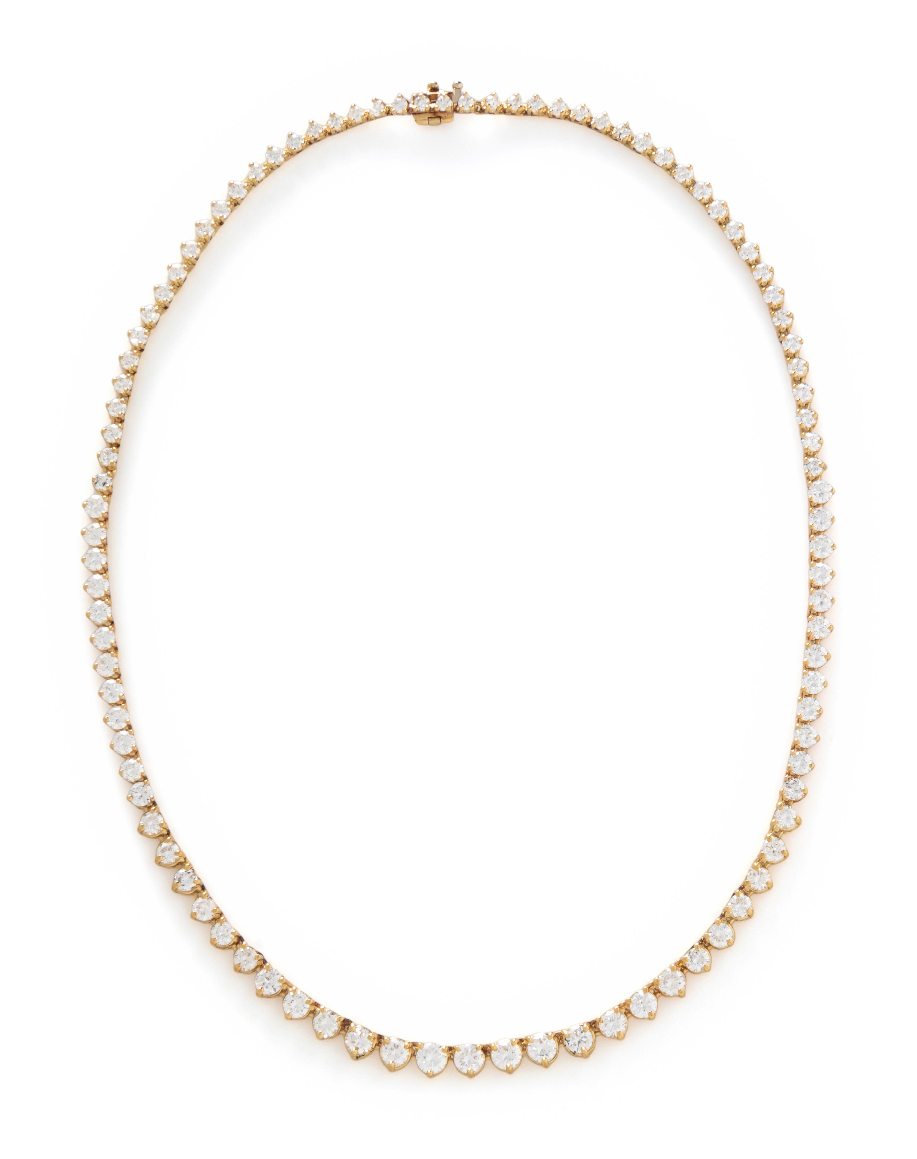 DIAMOND RIVIÈRE NECKLACE