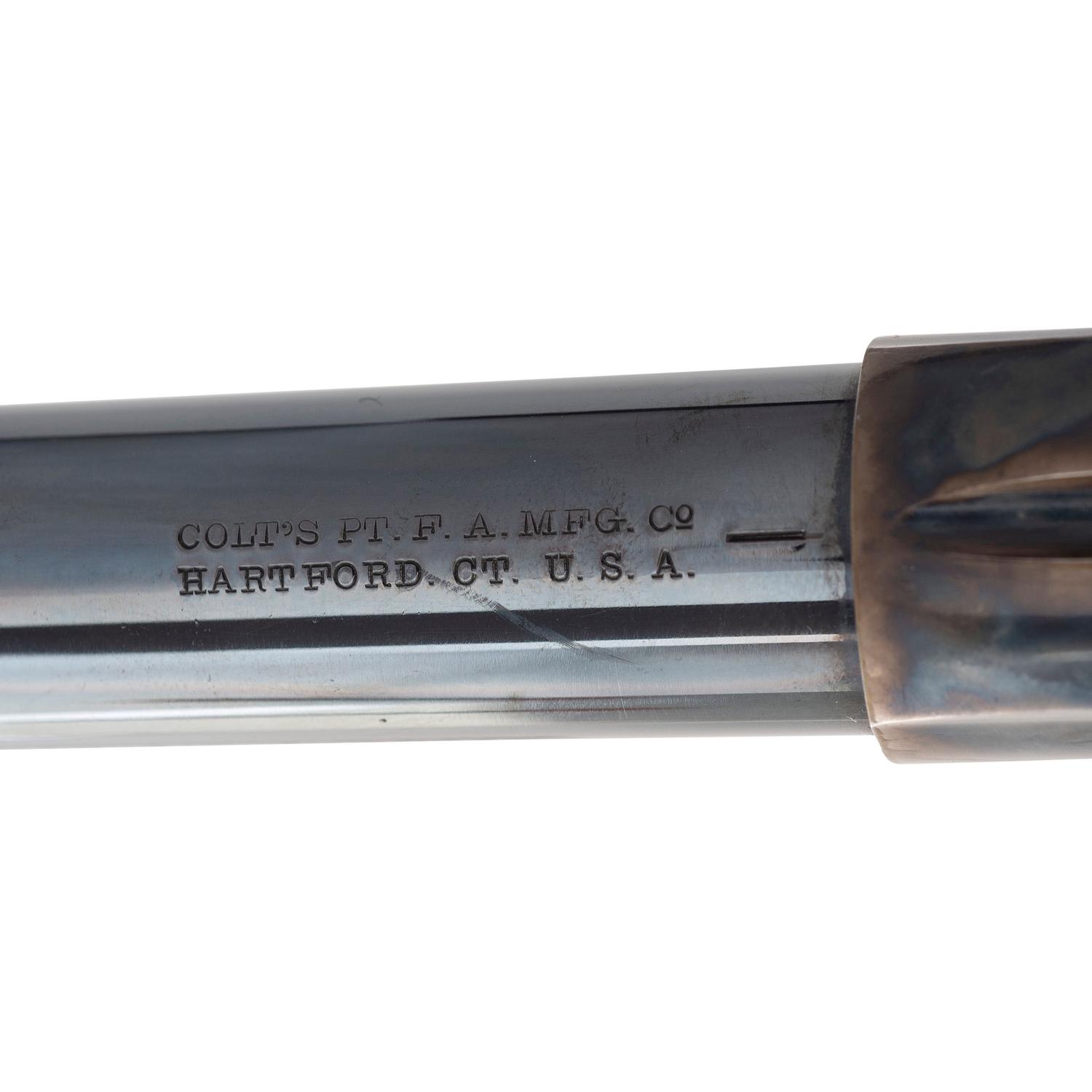 Restored Colt Single Action Army Storekeeper Model with Colt Letter