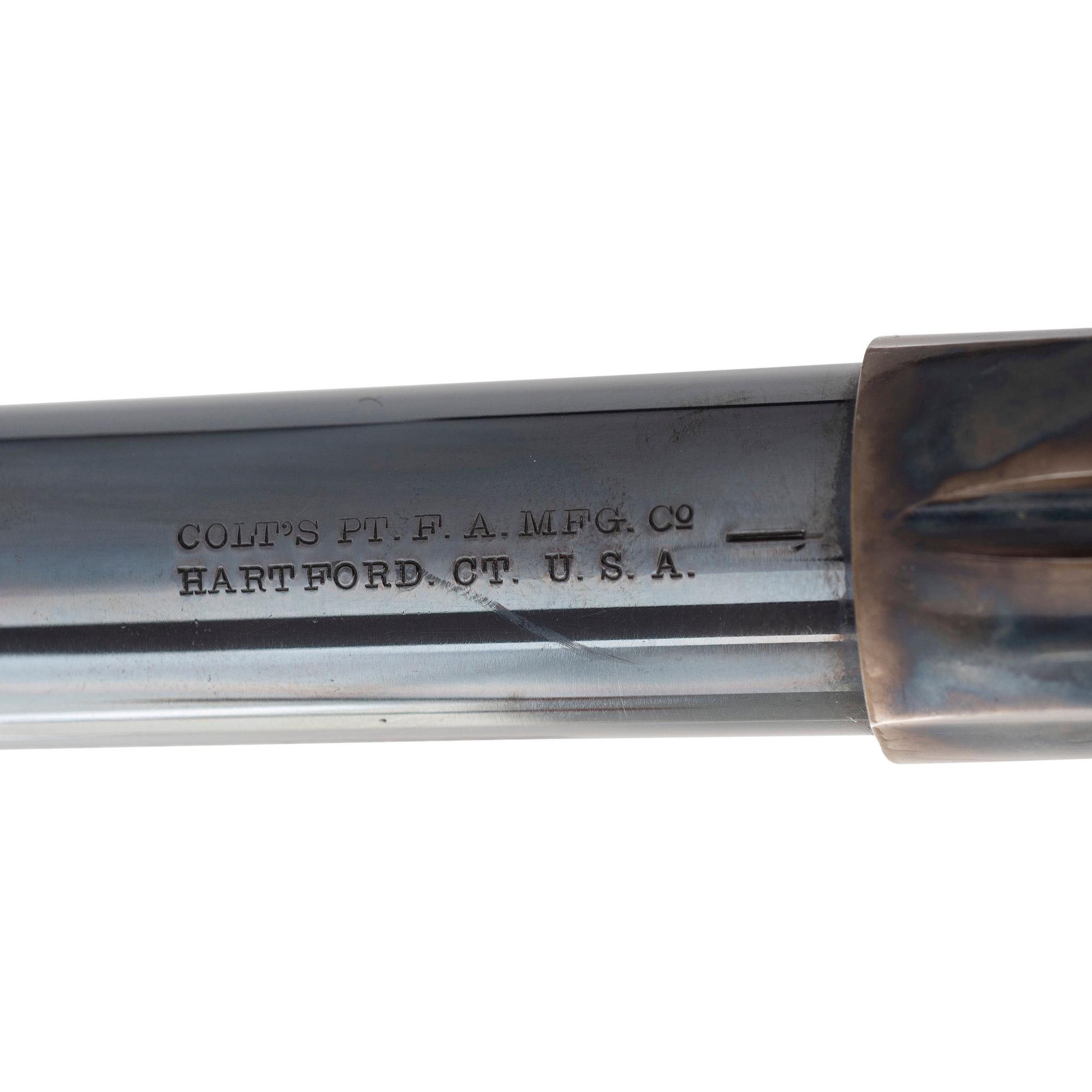 Restored Colt Single Action Army Storekeeper Model with Colt Letter