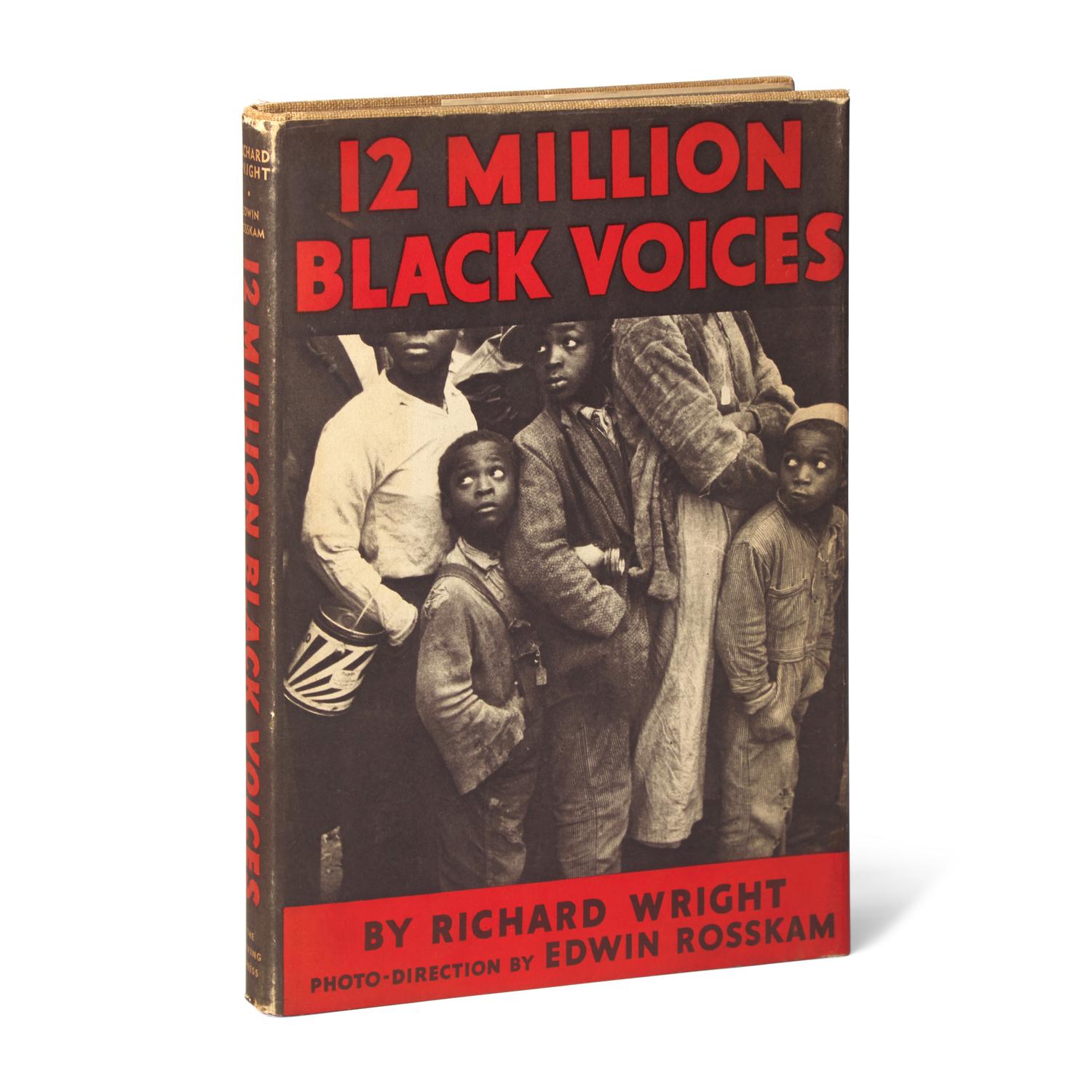 [African-Americana] Wright, Richard. 12 Million Black Voices A Folk History of the Negro in the United States
